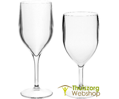 Verre à vin incassable en PVC