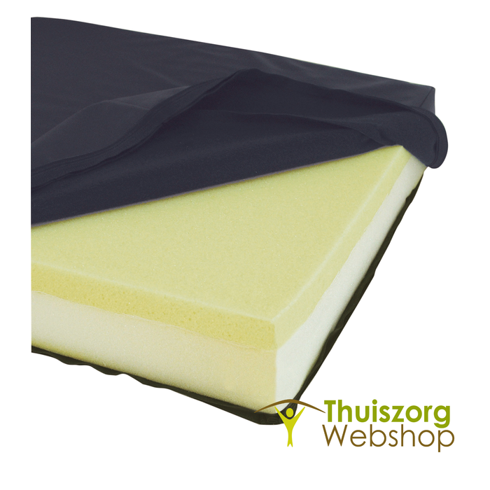 Memory foam wheelchair cushion
