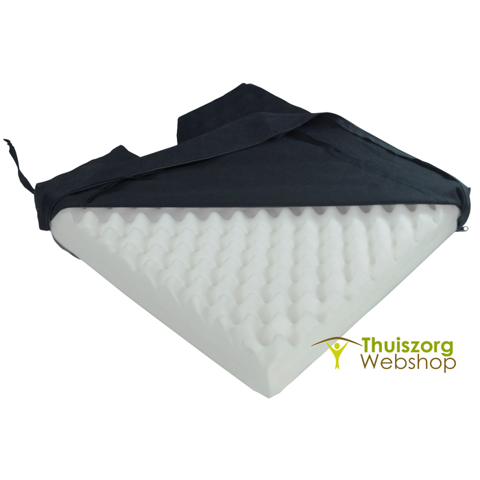 Luxe drukverlagend rolstoelkussen 43 x 43 x 7 cm