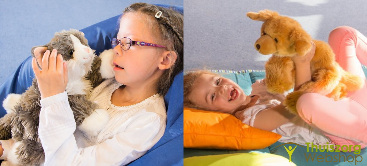 Stuffed animal Billy the cat or Brando the dog Joyk 47cm