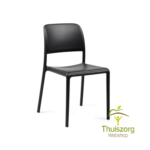 Bistro chair without armrests