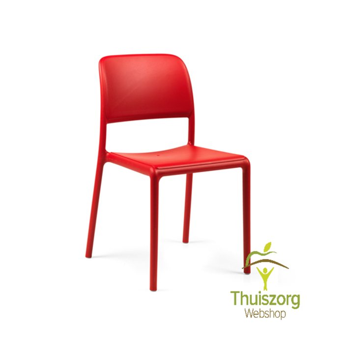 Bistro chair without armrests