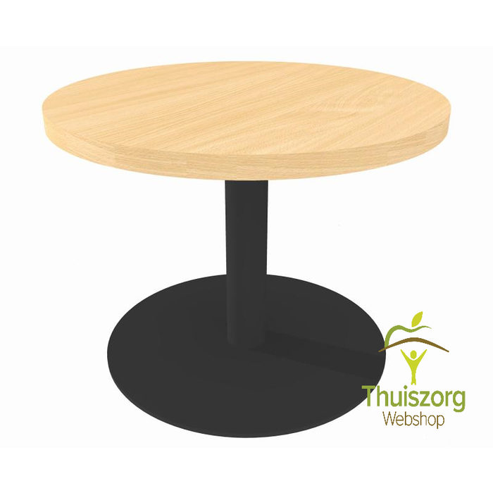 Round table with central leg