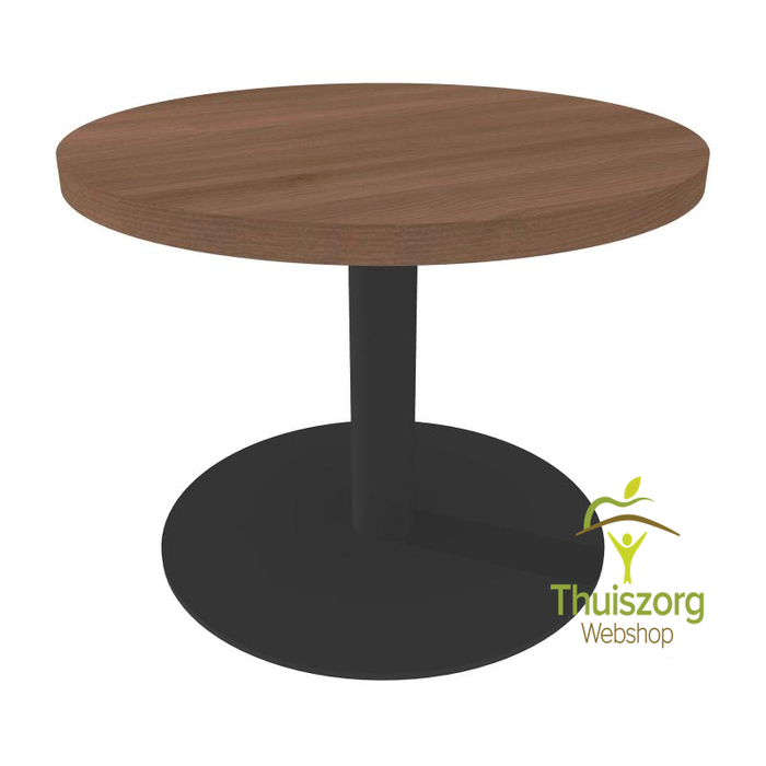 Round table with central leg