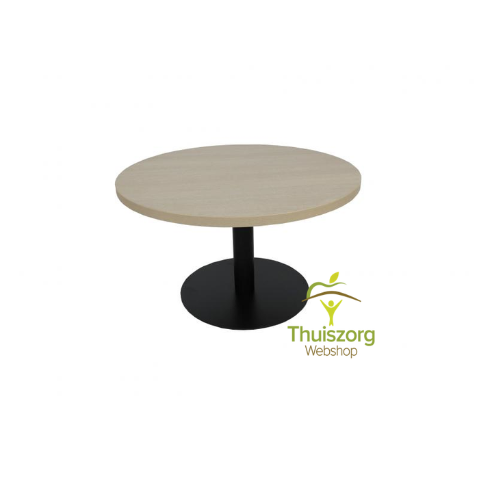 Round table with central leg
