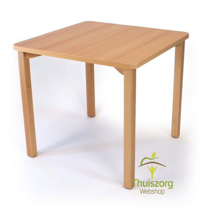 Table with rounded corners