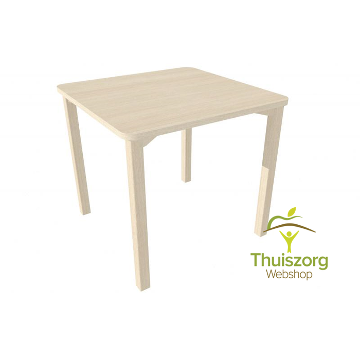 Table with rounded corners