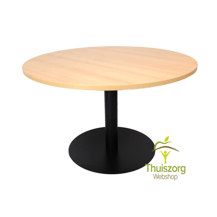 Round table with central leg