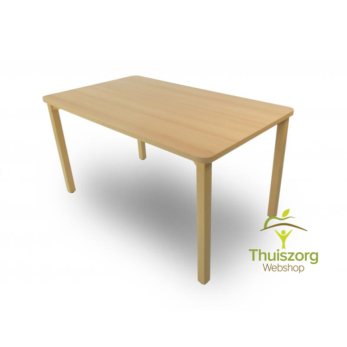 Table with rounded corners