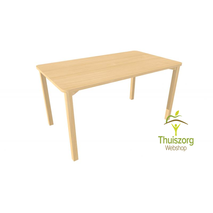Table with rounded corners