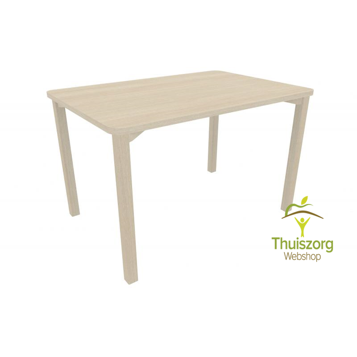 Table with rounded corners