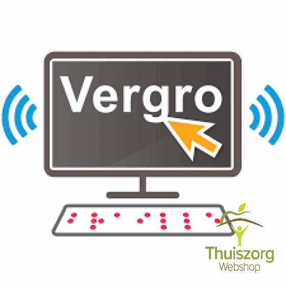 Spraak en braille leessysteem voor blinden en slechtzienden