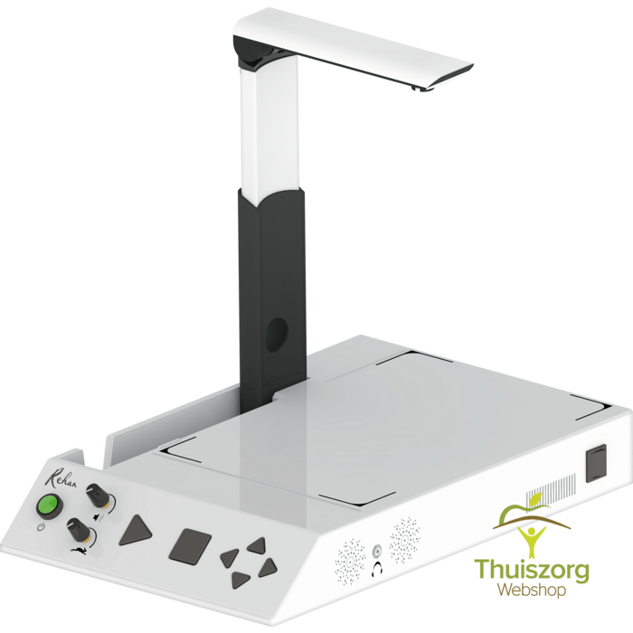 Reading system with battery, 12 languages and software