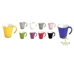 Cup with one large open handle
