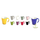 Tasse Ornamin  Culinar avec une grande anse ouverte 350 ml - Disponible en 6 couleurs