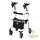 Foldable rollator up to 120 kg including bag