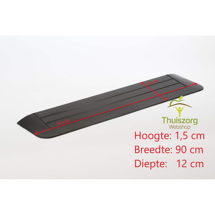 Drempelhulp met schuine zijvlakken