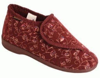 High Slipper Betsy Red for women