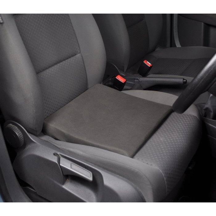 Wedge cushion for in the car