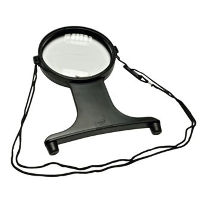 Magnifying glass with lanyard (with or without light)