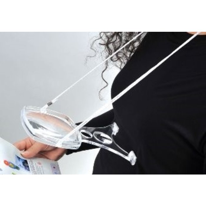 Magnifying glass with lanyard (with or without light)