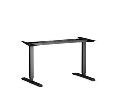 Electric high-low desk, adjustable in width 100-150 cm