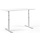 Electric high-low desk, adjustable in width 110-170 cm