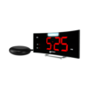 Curve alarm clock with vibrating cushion