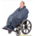 Wheelchair poncho to the feet
