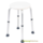 Light aluminum shower chair with round seat