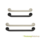 Wall bracket steel, anti-slip coated - Available in 4 lengths and 2 colours