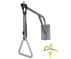 Pull-up bracket for wall mounting