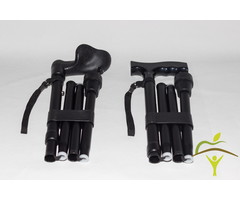 Pluviose walking stick 5-part foldable