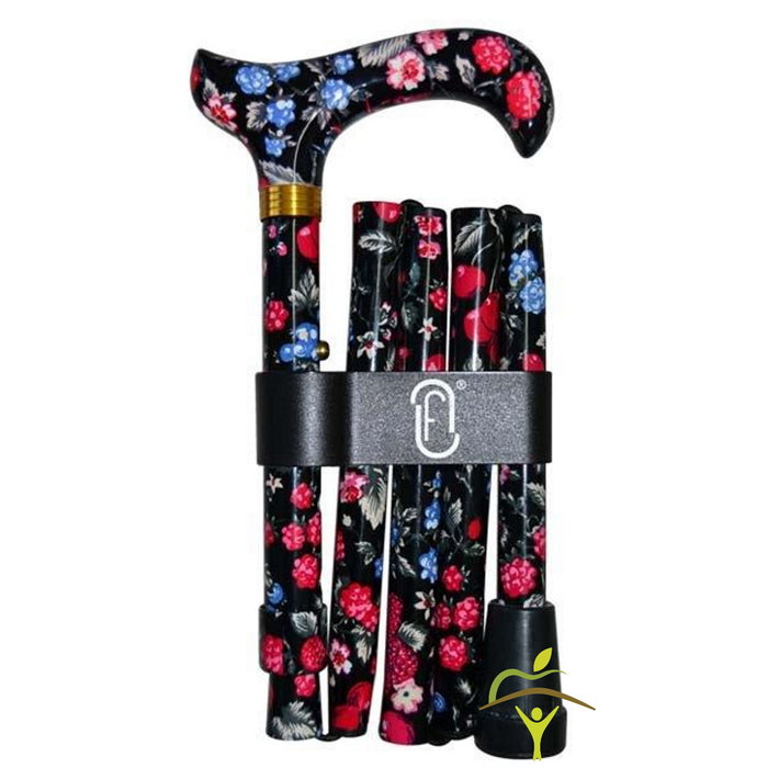 Finna walking stick foldable and adjustable, completely in 1 motif