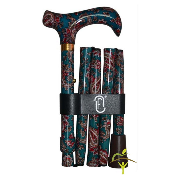 Finna walking stick foldable and adjustable, completely in 1 motif