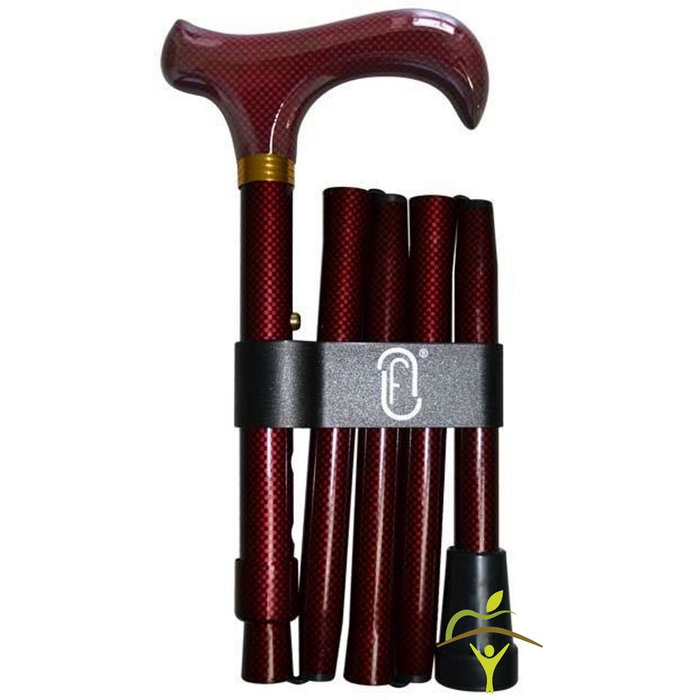 Finna walking stick foldable and adjustable, completely in 1 motif
