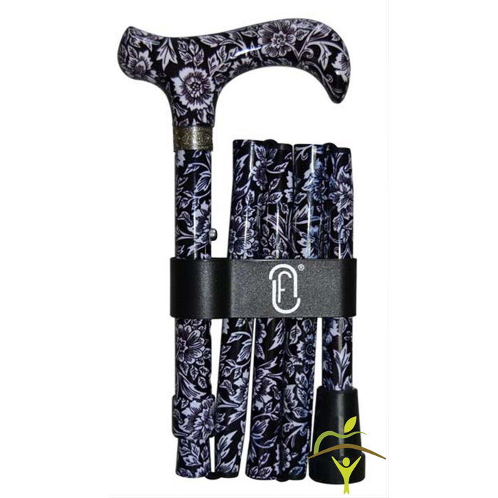 Finna walking stick foldable and adjustable, completely in 1 motif