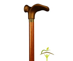 Finna wandelstok soft touch, anatomisch handvat