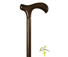 Finna walking stick, fixed height, standard handle, beech
