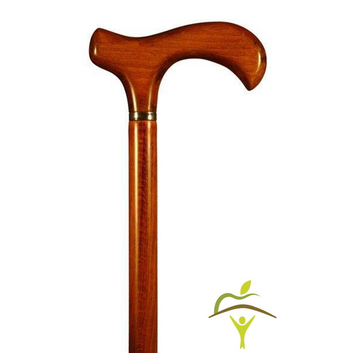 Finna walking stick, fixed height, standard handle, beech