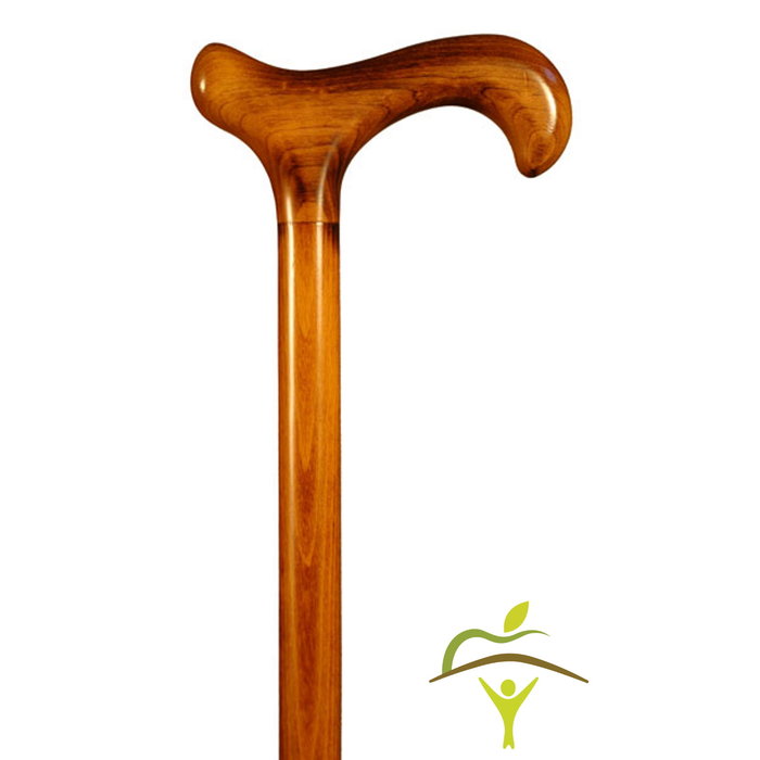 Finna walking stick Fritz, fixed height, flamed beech