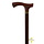 Finna walking stick, fixed height, standard plastic handle