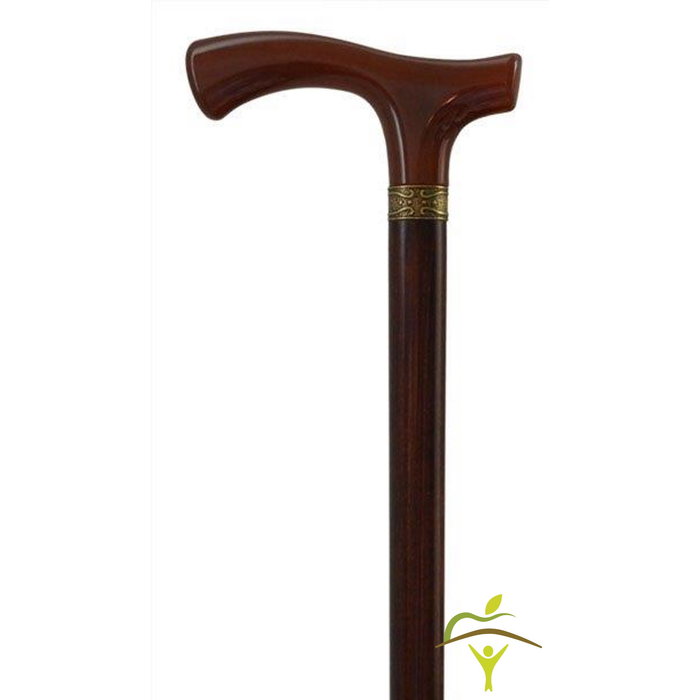 Finna walking stick, fixed height, standard plastic handle
