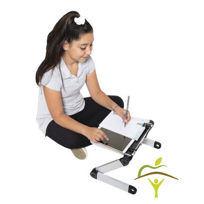 Foldable support for laptop/tablet Table buddy