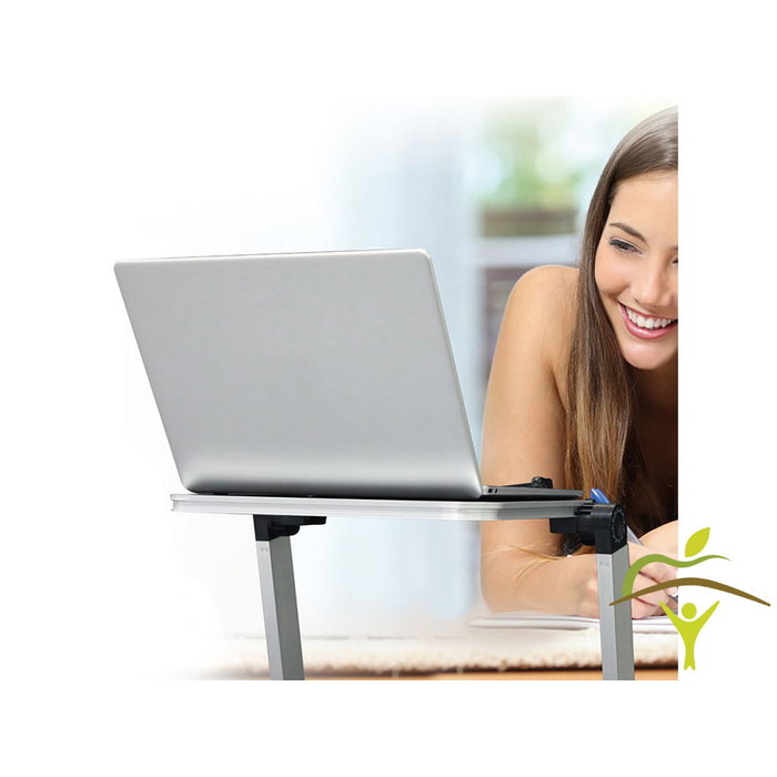 Foldable support for laptop/tablet Table buddy