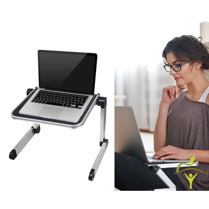 Foldable support for laptop/tablet Table buddy