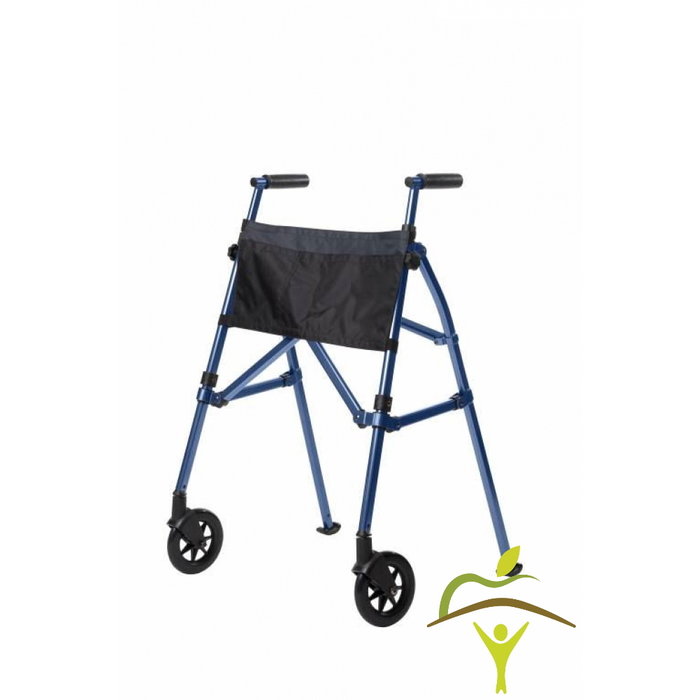 Walking frame with 2 wheels - 3 different colors