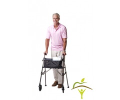 Walking frame with 2 wheels - 3 different colors