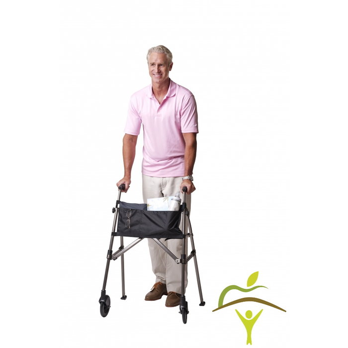 Walking frame with 2 wheels - 3 different colors