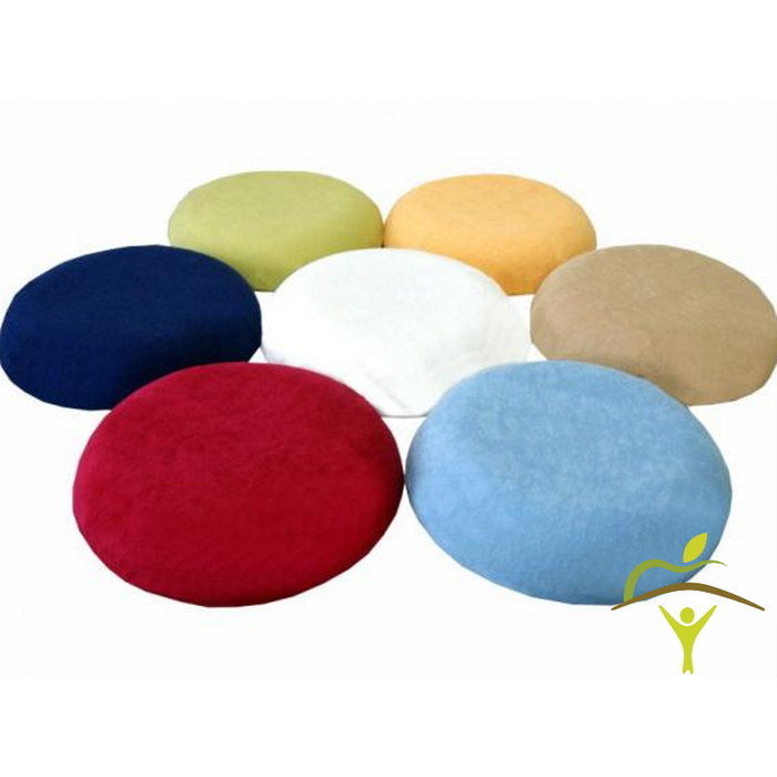 Visco ring pillow including terry cloth cover